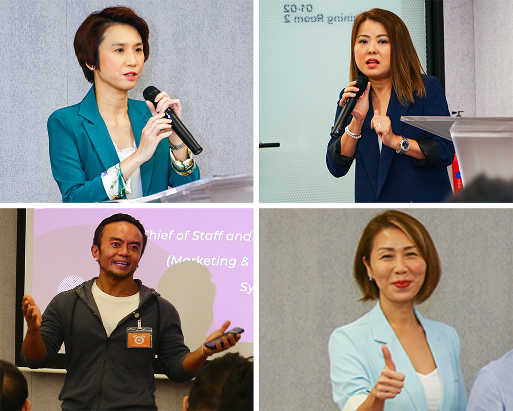 Speakers MOS Low Yen Ling, Olive Tai Synagie, Michaes Synagie and Megan Ong SIRS